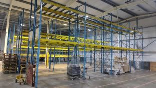 Heavy Duty Pallet Racking to include 56x Frames (1.0m Wide x 6.0m High), 195x Beams (3.4m Long) and