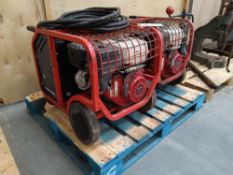 A Preowned Honda GX 270 270cc 4-stroke OHV commercial grade petrol engine Hydraulic Power Packs *See