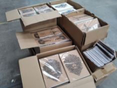 A large quantity of as new Illustrate A4 and A5 note books and sketchbooks in various designs.