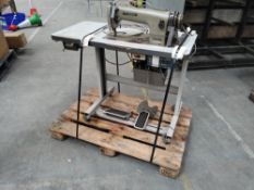 Preowned Mitsubishi DY-359 Industrial Sewing Machine.*PLEASE NOTE - Large, bulky item - will need ap