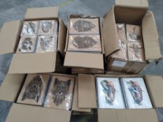 A large quantity of as new Illustrate A4 and A5 note books and sketchbooks in various designs.