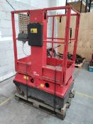 Preowned Braviiso Leonardo Scissor Lift, Bravi-Lui Mini, 180 KG Lift (Faulty battery, drives but doe