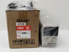 As new RS Pro Digital Control & Programmable DC Power Supply, AC 230V, 50Hz, AC250V, F3A.