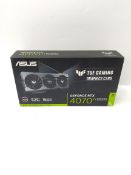 As new Asus GeForce RTX 4070 Ti Super OC Edition 16GB TUF Gaming Graphics Card (Box sealed) (EAN: 47