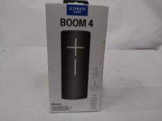 As new Ultimate Ears Boom 4 Bluetooth speaker.