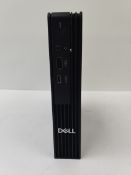 An as new Dell Pro Micro QCM1250 Intel core ultra 5 235T, 512GB storage, 16GB Ram and Windows 11 Pro