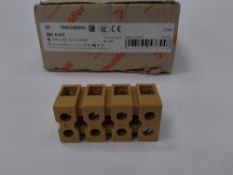 One as new box of Weidmuller 7906240000 MK 6/4/E barrier terminal blocks. Pack of 20.