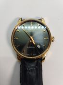 Preowned Mido Automatic Baroncelli wrist watch ref: 8600B S/N 10BGO483388. Damaged strap.