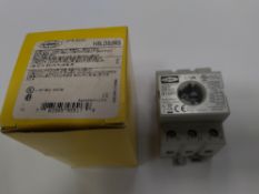 As new Hubbell wiring device - Kellems HBLDS3RS replacement switch, three pole, 30A.