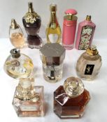 Thirty perfumes/testers and related to include Gucci, Guerlain, Prada, Dior and more! (please note: