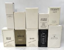 Thirty boxed perfumes/testers and related to include Burberry, Armani, Marc Jacobs, Dior and more! (