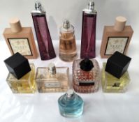 Thirty perfumes/testers and related to include YSL, Givenchy, Burberry, Dior and more! (please note: