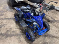 KLF Racer petrol children’s quad bike ​​​​​​​NB: No VAT on this lot