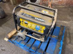 Petrol generator 5.5KW, single phase