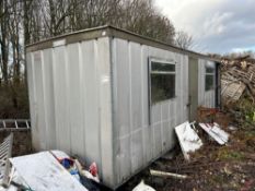 20ft metal container / office. Buyer to remove, sold in situ