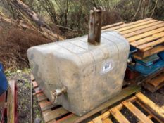 AGCO 1100kg concrete front weight, linkage mounted