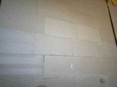 100No cement fibre board panels, 1200mm x 600mm, tongue and groove