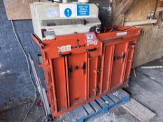 2011 Orwak waste baler, single phase