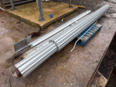 2022 4.2m x 3.2m roller shutter door with 1.6m personnel door