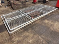 2No 6ft x 12ft deer gates
