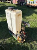 Househam sprayer tank and dosing unit