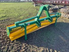 2022 Cousins Crop check 3.2m front mounted crimper roller (cover crop cutter/bruiser) ex-demonstrato