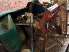 1993 Ritchie 1.2m front mounted tyre press. Serial No: 980