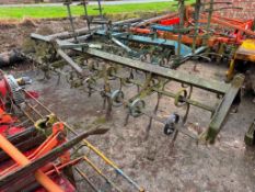 Blench 14ft springtine cultivator, linkage mounted