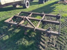 International 9 tine stubble cultivator. No VAT