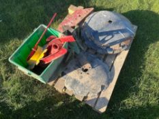 Quantity wearing metal including Rapid and SLD parts