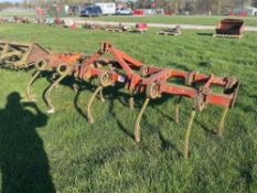 Pig tail cultivator 2.9m 11 tine, front linkage mounted