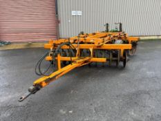 1996 Simba Series 2b 3m trailed discs with rear drawbar and service. Model No: ODH/23/25/RI. Serial