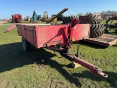 c.1960's Tye Trailer 3-4t hydraulic tipping single axle trailer. NB: No VAT