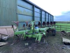 2010 Dowdeswell DP170MA 9 furrow (7+1+1)(additional furrow not fitted) reversible on-land in furrow