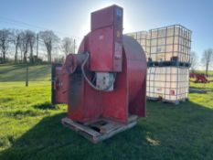 Typhoon grain drier fan