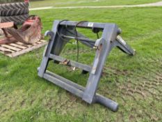 Strimech hydraulic adjustable bag lifter with Merlo attachments