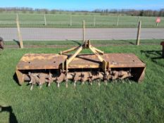 Bomford Dynadrive 9ft cultivator, linkage mounted. Serial No: 1811R