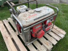 Honda E1500 generator