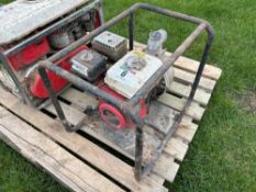 Honda 5.0hp water pump