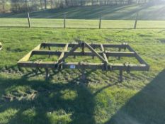 C-tine 2.5m cultivator, linkage mounted