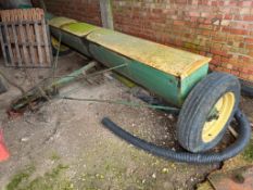 John Deere trailed 12ft drill on 7.50-20 wheels and tyres. Spares or Repairs