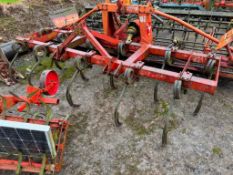 Pig tail cultivator 2.9m 11 tine, front linkage mounted