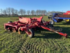 HE-VA 4m Combi lift with Combi-disc roller, trailed