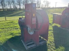 Typhoon grain drier fan