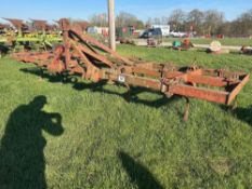 Massey Ferguson 23 4m pigtail cultivator, linkage mounted. Serial No: 0690