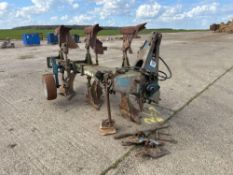 Ransomes TSR300FD 3 furrow reversible plough. Serial No: F3328. NB: No VAT