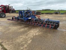 Philip Watkins Drillmate 6m converted to stubble rake