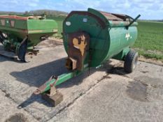2001 Frazer 450 side discharge manure spreader, single axle, no PTO. NB: No VAT