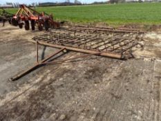 Heavy duty harrows 2No 15ft, with stretcher