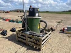 Big Brute grain vacuum, single phase